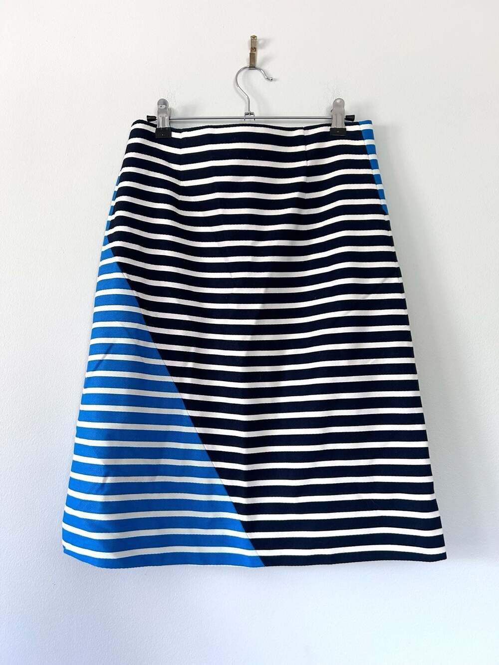 J.Crew Striped A-Line Skirt Size 4 - Picture 2 of 6